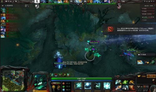 在你头上扣篮！ JackeyLove 的女警在团战中被 Tarzan 的潘森击杀， Anyone's Legend 取得了赛点